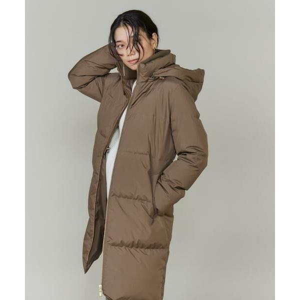 INED（イネド） 《大きいサイズ》ロング丈 スタンドカラーダウンコート
