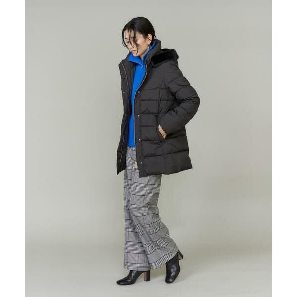 INED ダウンコート 大きいサイズ イネド INED 《大きいサイズ》ロング丈 スタンドカラーダウンコート