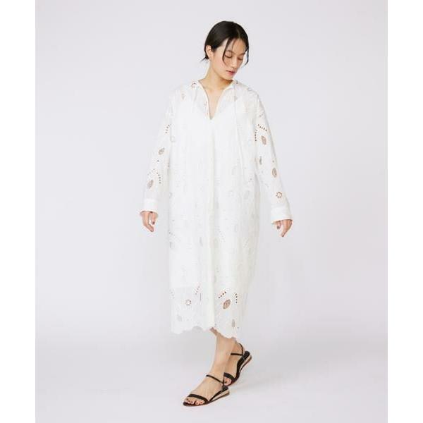 INED / イネド 《大きいサイズ》レースカフタンワンピース《la veille by SUPERIOR CLOSET》《la veille by SUPERIOR CLOSET》の画像