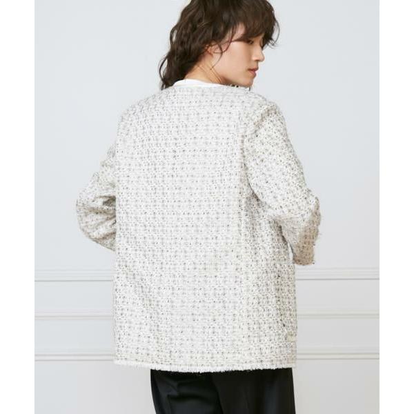 フランス製素材ラメストレッチツイード ジャケット 楽天市場】フランス