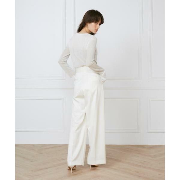 INED / イネド 異素材畦編みニット《la veille by SUPERIOR CLOSET》