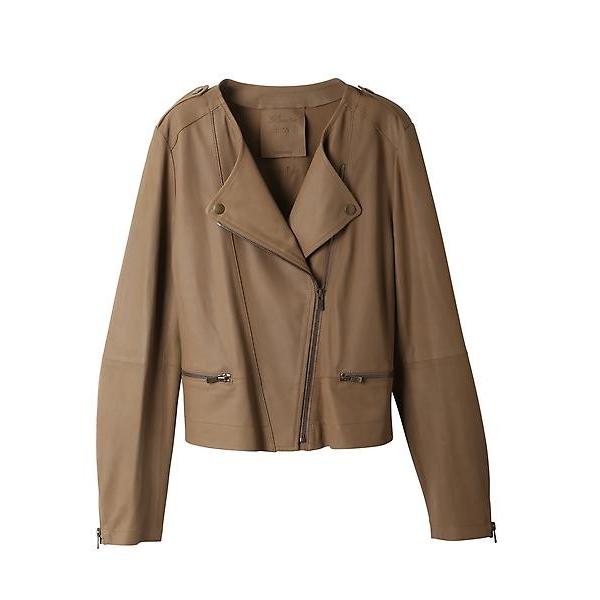 INED / イネド マットダブルライダースブルゾン ライダース 大草直子