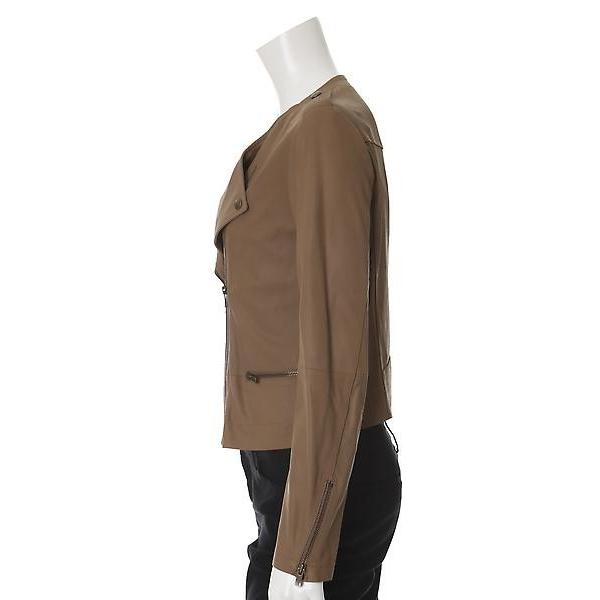 INED / イネド マットダブルライダースブルゾン ライダース 大草直子