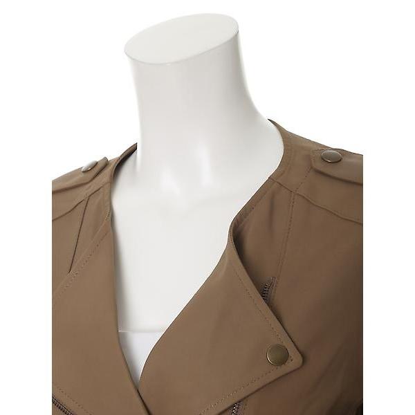 INED / イネド マットダブルライダースブルゾン ライダース 大草直子