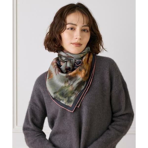 INED / イネド Classical Dani Scarf スカーフ《Tapis Noir》_1