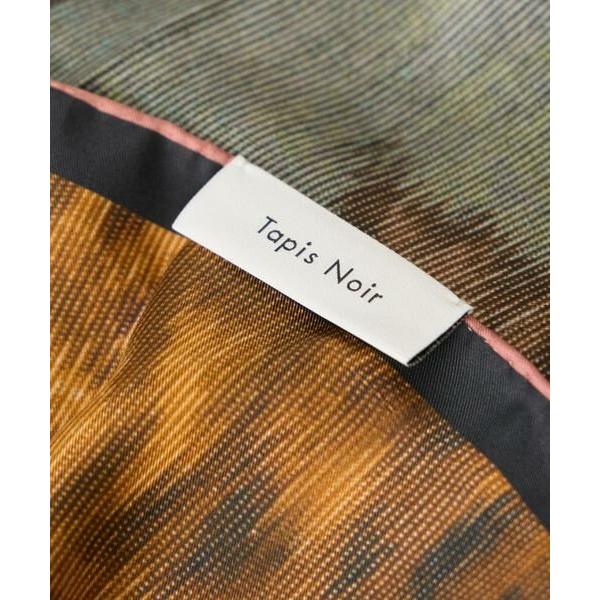 INED / イネド Classical Dani Scarf スカーフ《Tapis Noir》_7