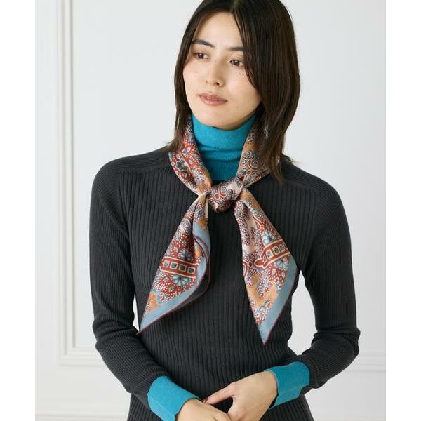 INED / イネド Classical Danica Scarf スカーフ《Tapis Noir》_1