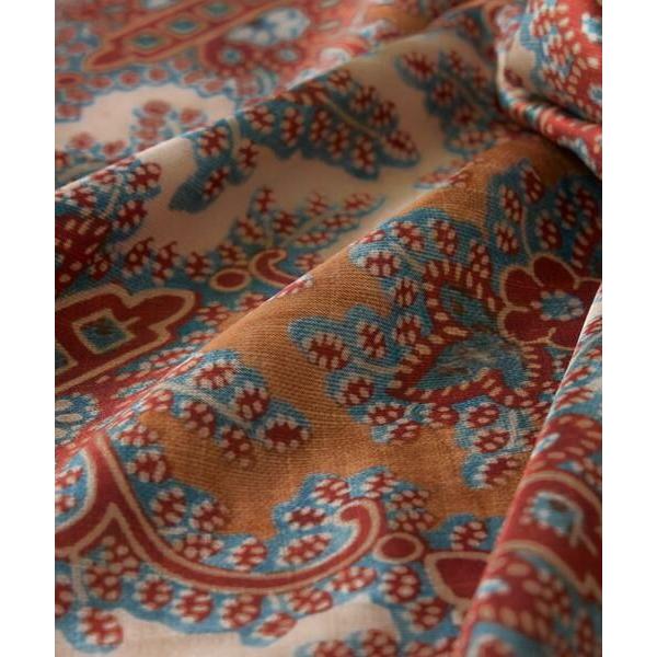 INED / イネド Classical Danica Scarf スカーフ《Tapis Noir》_6