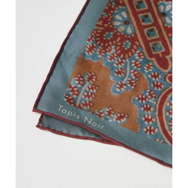 INED / イネド Classical Danica Scarf スカーフ《Tapis Noir》_7