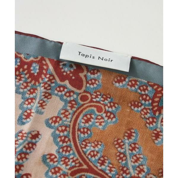 INED / イネド Classical Danica Scarf スカーフ《Tapis Noir》_8