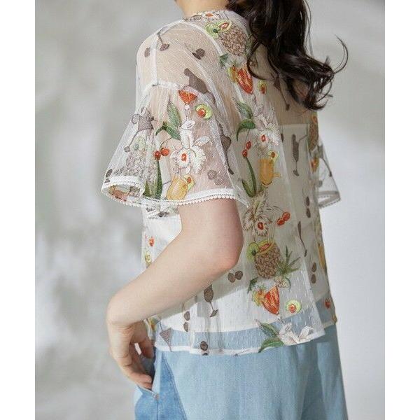 Grace シャツ ブラウス Continental グレースコンチネンタル トロピカル刺繍トップ タカシマヤファッションスクエア Paypayモールファッション 通販