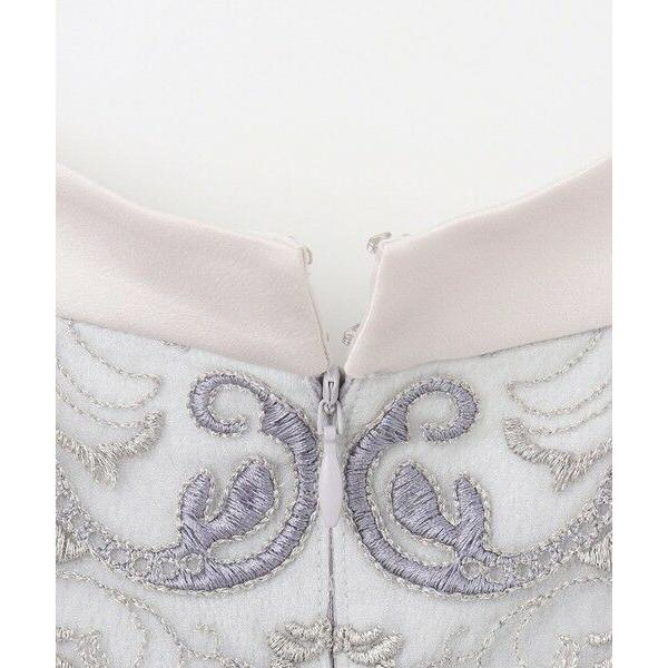 GRACE CONTINENTAL / グレースコンチネンタル ラメオーナメントミニドレスの画像