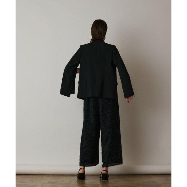 25ss 未使用 グレースコンチネンタル ダブルクロスノーカラージャケット ダブルクロスノーカラージャケット / GRACE CONTINENTAL | GRACE