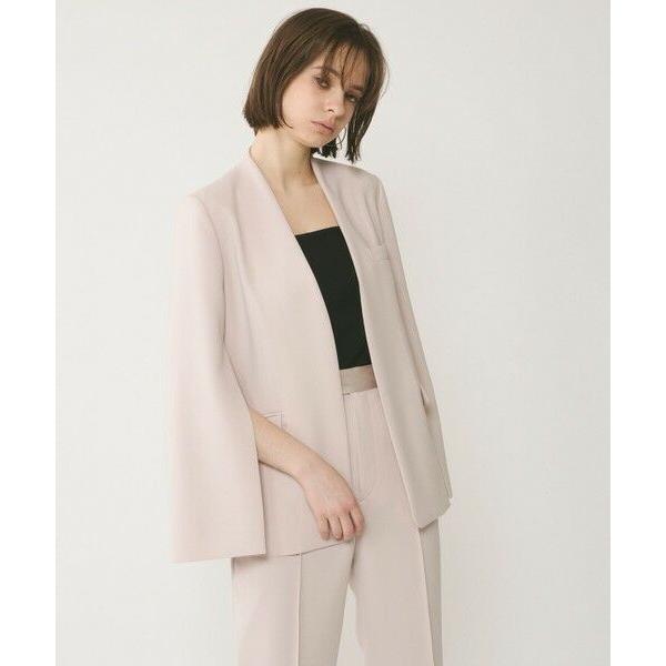 25ss 未使用 グレースコンチネンタル ダブルクロスノーカラージャケット ダブルクロスノーカラージャケット / GRACE CONTINENTAL | GRACE