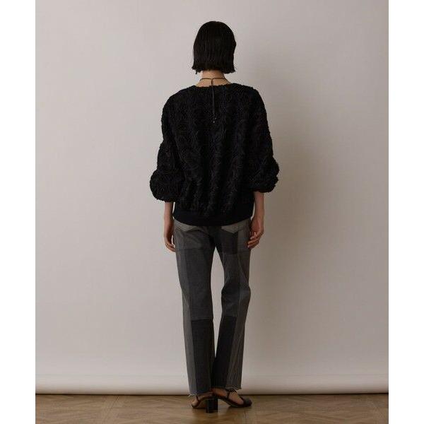 GRACE CONTINENTAL（グレースコンチネンタル） テープ刺繍Vネック