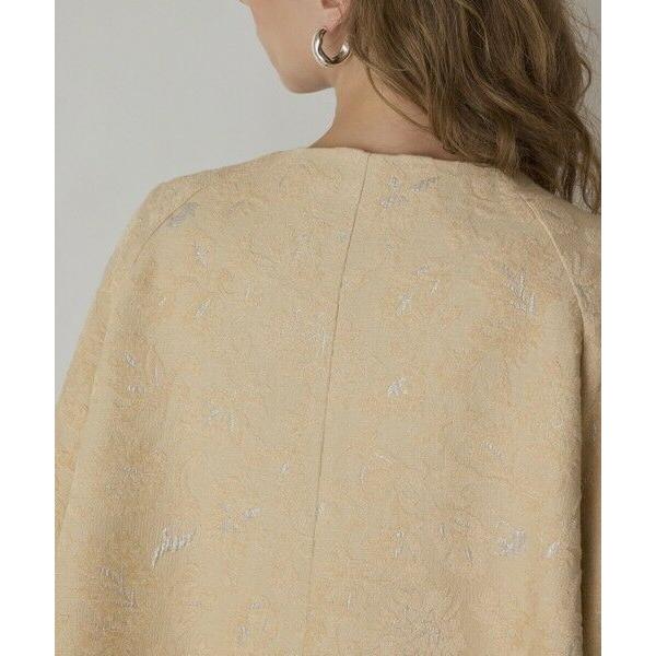 GRACE CONTINENTAL / グレースコンチネンタル サラサジャガードケープ