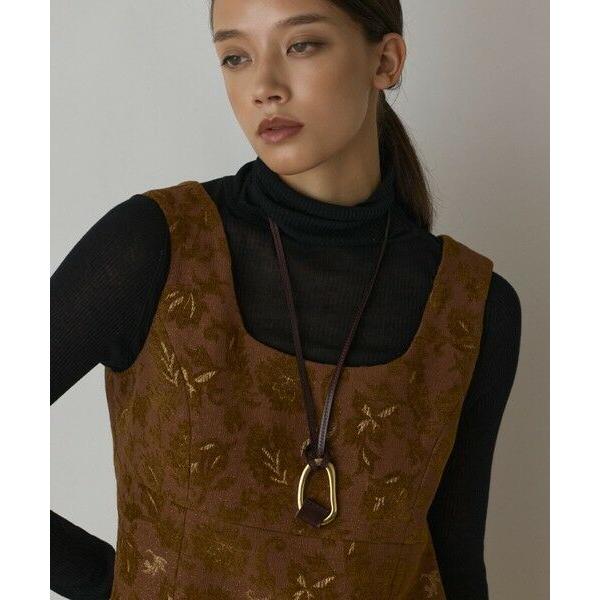 GRACE CONTINENTAL / グレースコンチネンタル サラサジャガードミニ