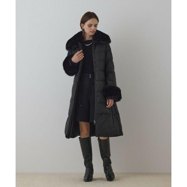 GRACE CONTINENTAL（グレースコンチネンタル） ファーカラーロング