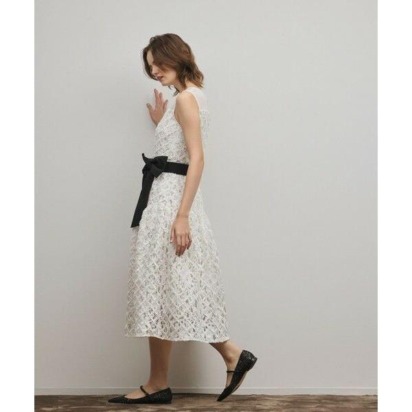 GRACE CONTINENTAL（グレースコンチネンタル） コード刺繍ワンピース