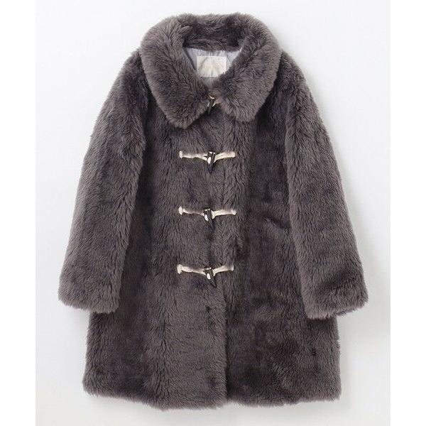 GRACE CONTINENTAL / グレースコンチネンタル ウールボアショートコートの画像