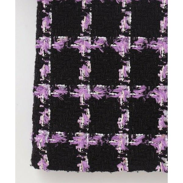 グレースコンチネンタル　フェザーチェックツイードジレ　グレースクラス フェザーチェックツイードジレ｜グレースコンチネンタルの通販