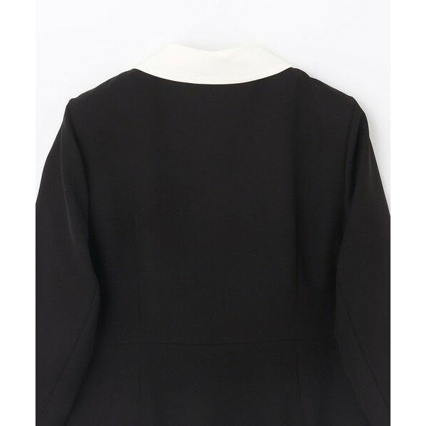 GRACE CONTINENTAL / グレースコンチネンタル クレリックコートドレスの画像