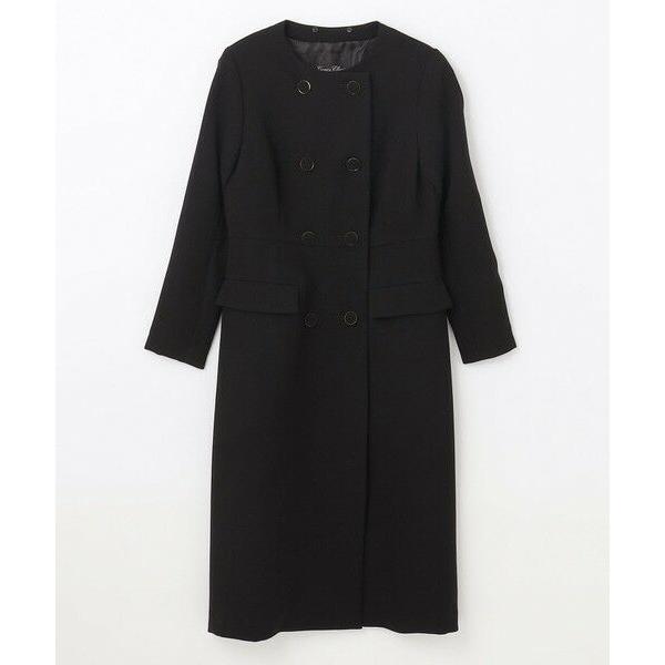 GRACE CONTINENTAL / グレースコンチネンタル クレリックコートドレスの画像