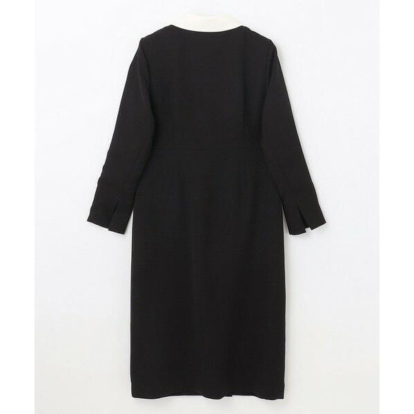 GRACE CONTINENTAL / グレースコンチネンタル クレリックコートドレスの画像