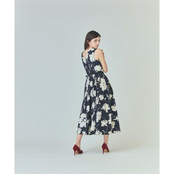グレースコンチネンタル　バイカラーボタニカルドレス バイカラーボタニカルドレス / GRACE CONTINENTAL | GRACE