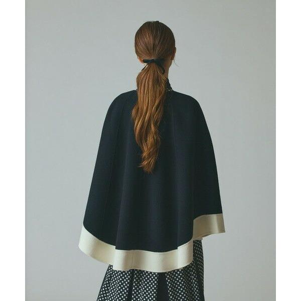 GRACE CONTINENTAL / グレースコンチネンタル ストール付リバーケープの画像