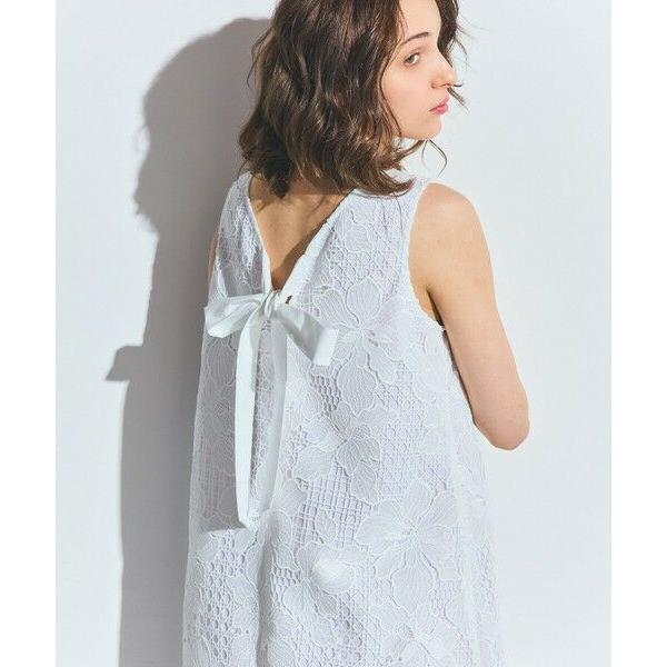 GRACE CONTINENTAL / グレースコンチネンタル メッシュフラワーレースワンピースの画像