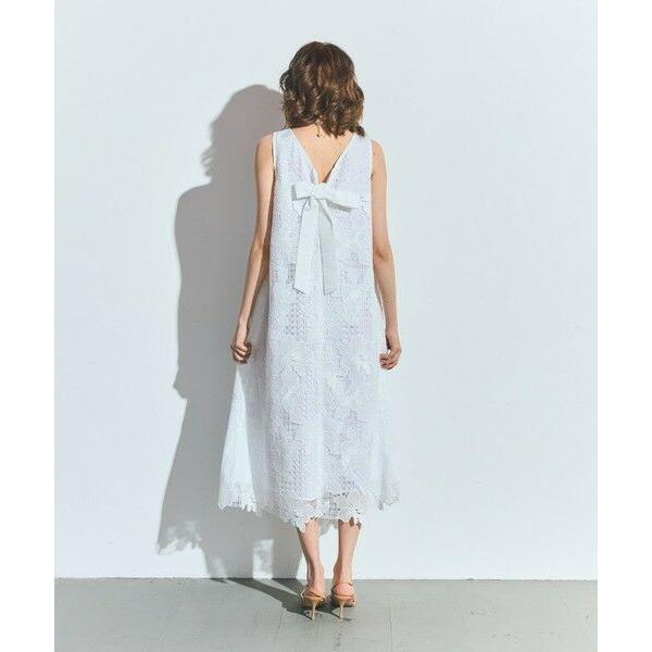 GRACE CONTINENTAL / グレースコンチネンタル メッシュフラワーレースワンピースの画像