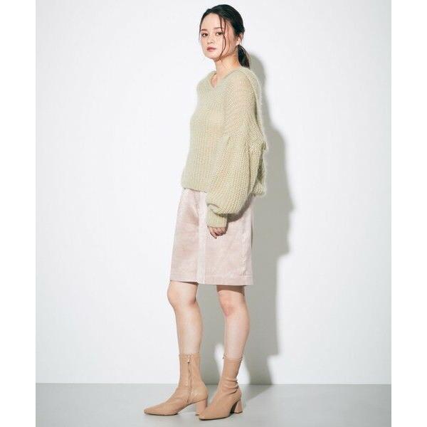 GRACE CONTINENTAL / グレースコンチネンタル サテンハーフパンツ