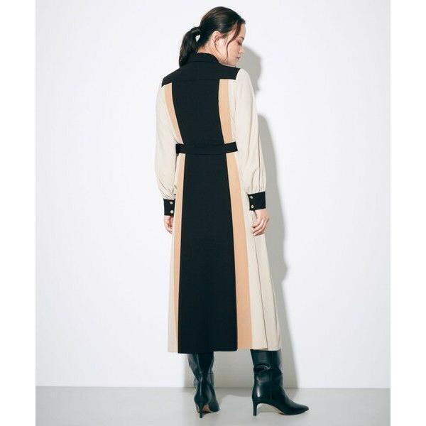 GRACE CONTINENTAL / グレースコンチネンタル シャツカラー配色ワンピース | GRACE CONTINENTAL | 04