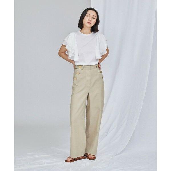 Grace Continental 通販 グレースコンチネンタル ボタンワイドパンツ タカシマヤファッションスクエア 通販 ボタンワイドパンツ