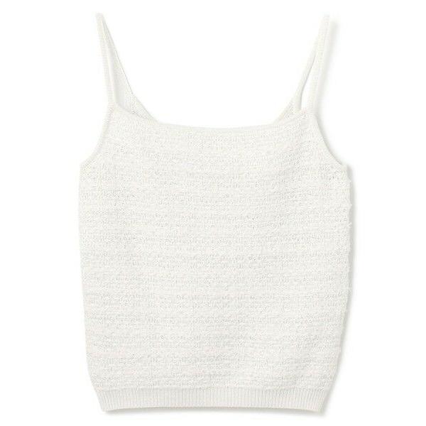 GRACE CONTINENTAL / グレースコンチネンタル ラメツイードニット