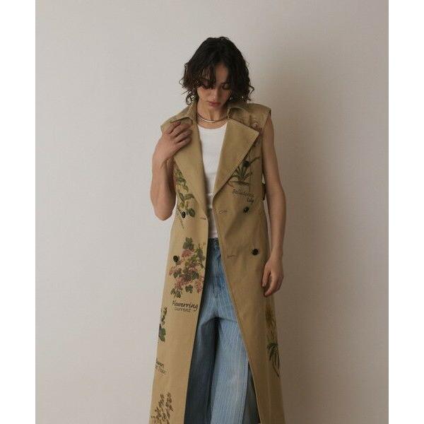 m2 GRACE CONTINENTAL プリントトレンチワンピース プリントトレンチワンピース / GRACE CONTINENTAL | GRACE