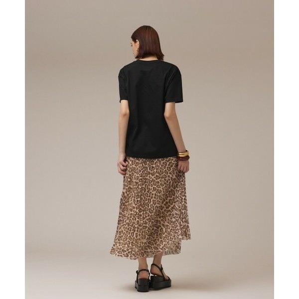 グレースコンチネンタル（GRACE CONTINENTAL）/ヒョウ柄ロングプリーツスカート GRACE CONTINENTAL（グレースコンチネンタル） ヒョウ柄ロングプリーツ