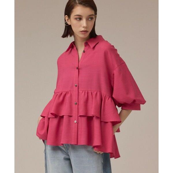 Grace continental グレースコンチネンタル シャツ チュニック GRACE CONTINENTAL / グレースコンチネンタル ティアードシャツ