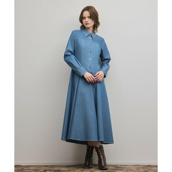 GRACE CONTINENTAL / グレースコンチネンタル シャツフレアワンピースの画像