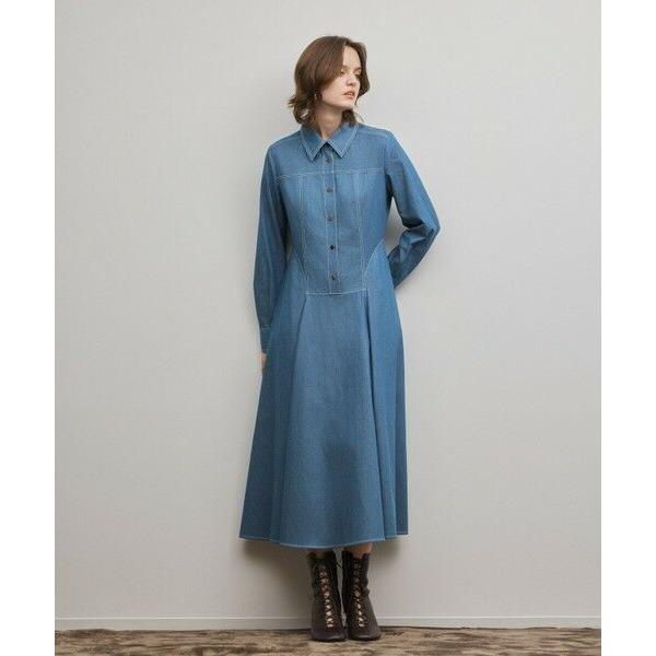 GRACE CONTINENTAL / グレースコンチネンタル シャツフレアワンピースの画像