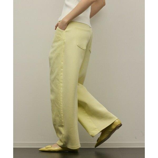 GRACE CONTINENTAL / グレースコンチネンタル コンビドロストデニムパンツの画像