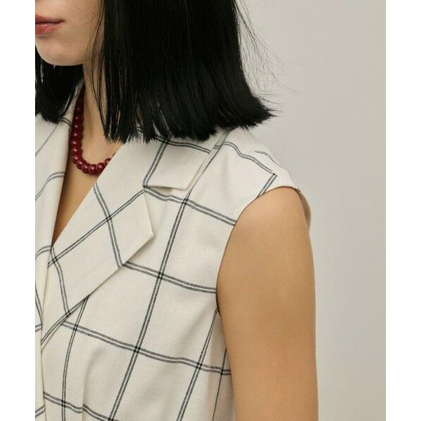GRACE CONTINENTAL / グレースコンチネンタル カシュクールタックフレアワンピースの画像