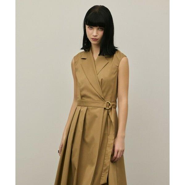 GRACE CONTINENTAL / グレースコンチネンタル カシュクールタックフレアワンピースの画像