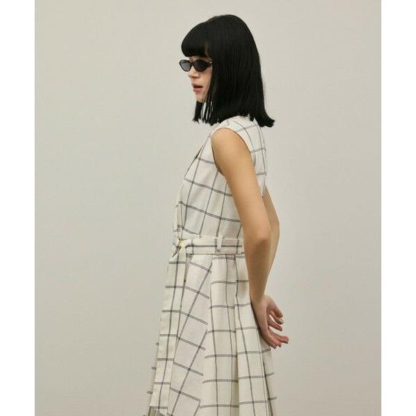 GRACE CONTINENTAL / グレースコンチネンタル カシュクールタックフレアワンピースの画像