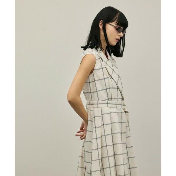 GRACE CONTINENTAL / グレースコンチネンタル カシュクールタックフレアワンピースの画像