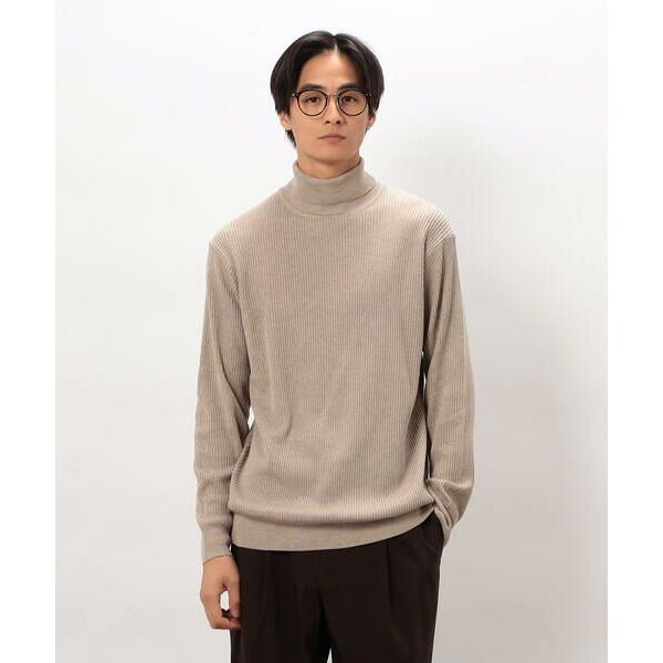 COMME CA ISM / コムサイズム 日本の色 リブタートルニット | COMME CA ISM