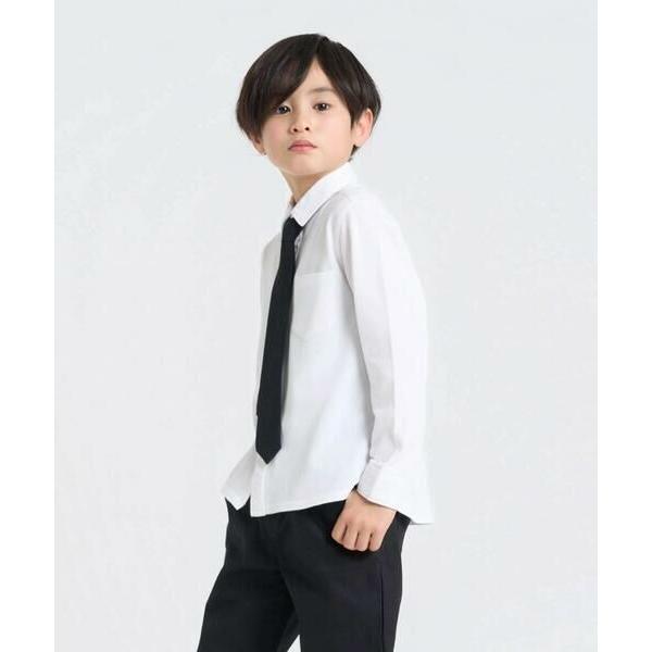 COMME CA ISM / コムサイズム ネクタイ付き 長袖シャツ (100-130cm)