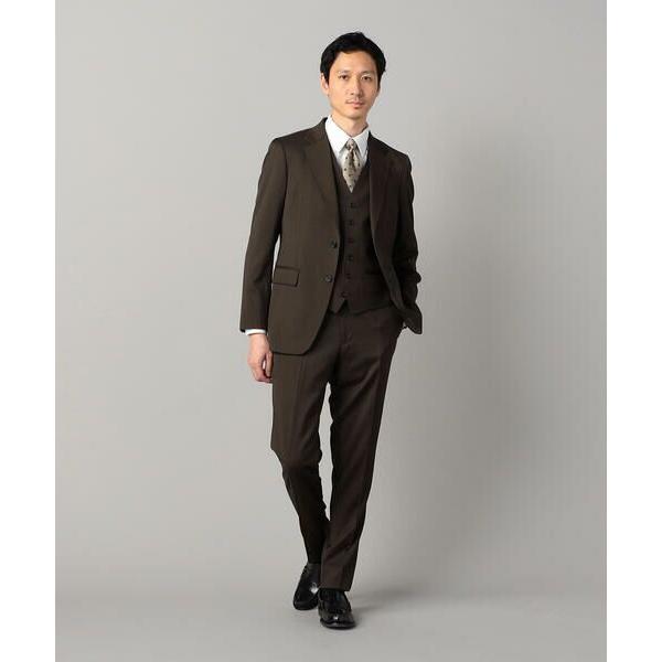 COMME CA MEN / コムサ・メン 【セットアップ対応】チェルッティ プレステージ super130's ウールギャバ スラックス | COMME CA MEN | 14