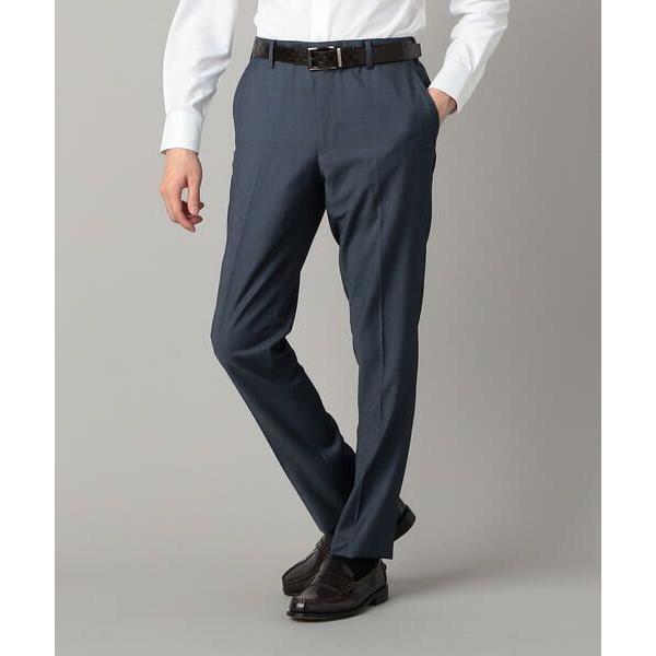 COMME CA MEN / コムサ・メン 【セットアップ対応】チェルッティ プレステージ super130's ウールギャバ スラックス | COMME CA MEN | 04